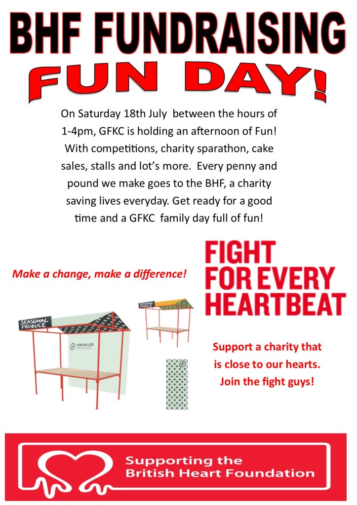 charity fun day poster